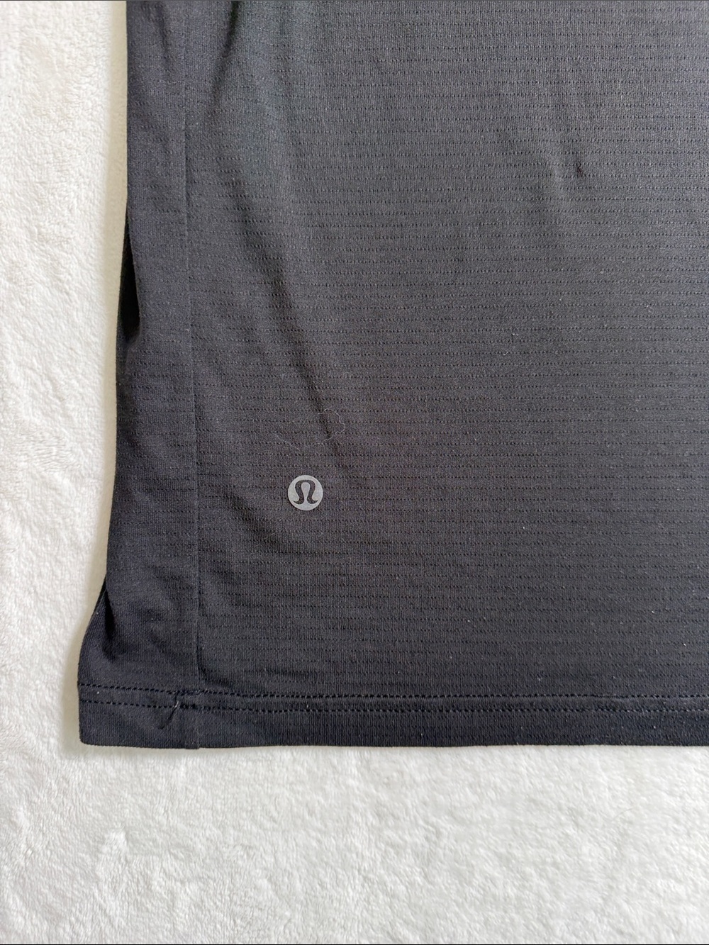 lululemon athletica Men's Crew Tee - Black - Picture 3 of 6
